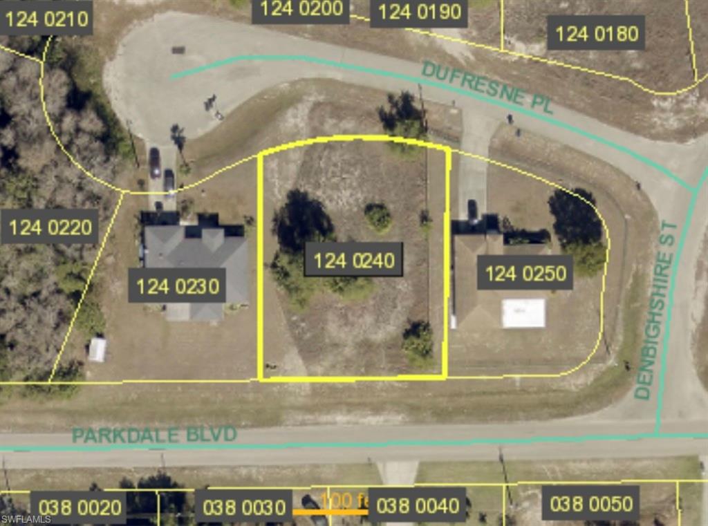 Build your dream home on this exceptional Cul-de-Sac lot located in the heart of Lehigh Acres, one of Southwest Florida's fastest-growing communities! Positioned on a paved road within an established neighborhood, this desirable homesite offers added flexibility for your future home design, enhanced curb appeal, and convenient access from multiple streets. Enjoy a central location just minutes from shopping, restaurants, schools, parks, and everyday conveniences. With quick access to SR-82 and I-75, commuting to Fort Myers, Southwest Florida International Airport, and the Gulf Coast's world-famous beaches is easy and convenient. Overhead electric service is available along the street, though no utilities are currently connected on-site. Whether you're ready to build now or looking for a smart investment opportunity, this Cul-de-Sac lot offers outstanding value in a thriving area experiencing continued residential and commercial growth. Don't miss your chance to own a prime piece of Southwest Florida real estate and secure your place in the future of Lehigh Acres!