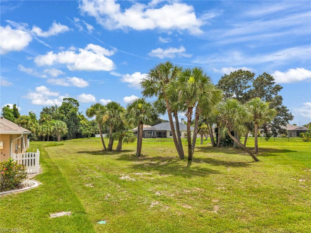 Build your dream home in one of Punta Gorda's most desirable communities! This prime residential homesite is tucked away at the end of a quiet cul-de-sac in the established, deed-restricted community of Burnt Store Meadows. Located in an X Flood Zone, NO FLOOD INSURANCE IS REQUIRED when you build, giving you added peace of mind and potential long-term savings.
Surrounded by well-maintained homes and attractive landscaping, this lot offers the perfect setting to design the custom home you've always envisioned. The cul-de-sac location provides minimal through traffic while the generous homesite offers flexibility for your floor plan, outdoor living spaces, and even a pool. With the adjacent greenbelt and peaceful surroundings, you'll enjoy the privacy and relaxed Florida lifestyle Burnt Store Meadows is known for.
A rare bonus? This property is owned by the same seller as the neighboring home at 608 Trumpet Tree, creating a unique opportunity to purchase both properties together. Buy the home and lot to create your own private estate, preserve the park-like setting next door, expand your outdoor living space, or simply secure additional privacy for years to come. While the seller would prefer to sell both properties together, the lot is available separately.
Burnt Store Meadows is a sought-after community with low HOA fees and an ideal location just minutes from Burnt Store Marina, several public and semi-private golf courses, downtown Punta Gorda, waterfront parks, boating, shopping, restaurants, Punta Gorda Airport, US-41, and I-75. Whether you're planning to build now or invest for the future, opportunities like this in an established neighborhood are becoming increasingly hard to find.
Don't miss your chance to own one of the few remaining homesites in Burnt Store Meadows and start building your Southwest Florida dream today!