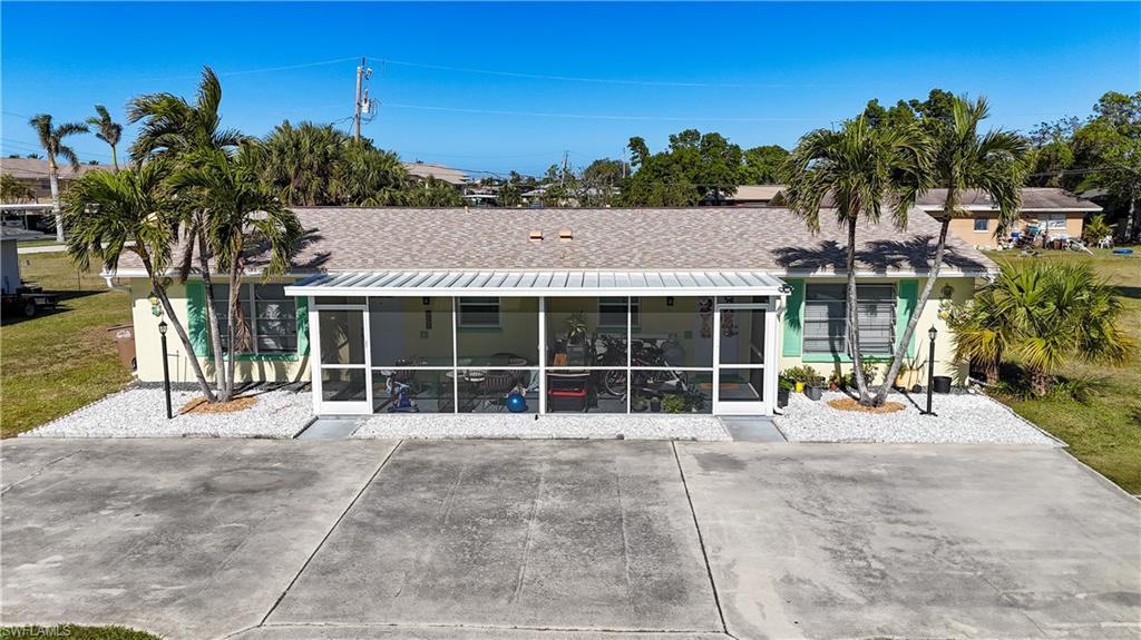 **PRICE REDUCTION** Income-producing duplex in the heart of the revitalized Bimini Basin area. Each side features 2 bedrooms / 1 bath, both fully rented and renovated for immediate cash flow with stable tenancy. Enjoy a prime, walkable location just steps from the Downtown Cape Coral entertainment district—waterfront dining, shops, festivals, and nightlife are all close by. The revamped Bimini Basin corridor’s ongoing redevelopment and improved infrastructure support strong appreciation potential, while the easy-to-maintain single-story layouts offer functional kitchens, comfortable living areas, and private bedrooms. This is a compelling long-term hold in an in-demand rental pocket near marinas, parks, and major corridors—combining location, stability, and future upside in one of Cape Coral’s most exciting growth zones.  Great Short Term Rental Projections ( Flexible Income )