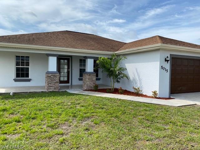 BEAUTIFUL 3/2/2 with expanded front porch, impact glass windows, screened lanai, stainless steel appliances and granite counter tops in the kitchen and bathrooms. Freshly painted inside and out. EXCELLENT LOCATION just off Centennial Blvd with easy access to Fort Myers, I-75 and the airport. SCHEDULE YOUR SHOWING TODAY! SELLER MOTIVATED!!!