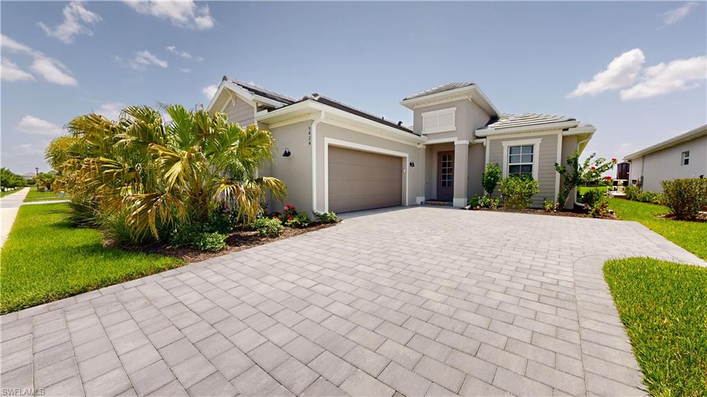 The National Golf & CC at Ave Maria, Resort Style Living at its Finest, All Amenities On-Line, Find this Less than One Year Young “Victoria” Model w/Pool/Spa, on Premium Golf Course Lot, Beautiful Views, 1850 Sq.Ft. 2300+ Total Sq.Ft. 2 Bedrooms, Plus Den, 2 Full Baths, ½ Bath (Pool Bath), 2 Car Garage. Pikewood Ct. One of the Newest Streets in “The National”, Soon to be Built out Property is a 2025 Build. Rear Covered Lanai & Enclosed Pool Create an Approximate Area of 1200 Sq.Ft. Outdoor Living & Entertaining Space. Options Include: Plank Tile Flooring Throughout, Tray Ceilings at Entry, Living Rm, Formal Dining Area, & Master Bedroom, Quartz Tops, Built-In SS Appliances, Cooktop, Vented Hood, 42” Cabinets w/Crown, Walk-In Shower, Soaking Tub & Dual Sinks at Master Bath, Walk-Out Sliders to Rear Lanai from Master Bedroom, Finished Laundry Rm w/Utility Sink, Custom Paint, Epoxied Garage Floor, Decorative Light Fixtures, Ceiling Fans, Electrical Roll Down Window Coverings. Property Complemented by Gordon Lewis 18-Hole Championship Golf Course, Fully Operational Resort Style Amenities, Racquet Center; Tennis/Pickleball Center with Pro on Hand. Resort Style Pool w/Large Deck, Outdoor & Indoor Restaurants/Dining, Fitness Center, Movement Room, Clubhouse, Activities Director, Truly Something for Everyone. The Perfect Florida Resort Style Community Lifestyle in Every Sense. “Come Experience the Beauty that is Ave Maria Florida”.