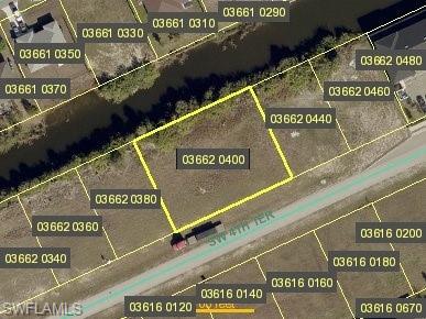 Seize your chance to own one of Cape Coral's most compelling commercial lots; a cleared, canal-front parcel spanning nearly half an acre (0.46 acres / 19,994 sq ft) in one of Southwest Florida's fastest-growing cities. This is the kind of opportunity that doesn't come twice. Positioned along a picturesque waterfront canal, this prime commercial lot delivers the rare combination of visibility, versatility, and scenery that businesses thrive on. Whether you're envisioning a waterfront restaurant, a boutique marina-adjacent retail concept, a professional office with a view, or a long-term investment hold in a market that continues to explode, this lot is your blank canvas. The site arrives cleared and ready for development, eliminating the time and cost of prep work so you can break ground and get moving. Surrounded by established businesses and thriving residential neighborhoods, foot traffic and community presence are already built into the location. Cape Coral is no secret, with a population surpassing 200,000 and consistent ranking among the fastest-growing cities in the nation, the demand for quality commercial space is only heading one direction. Get in front of it.