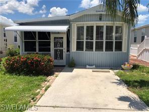 Price Reduced.   Jimmy Buffet would love this tropical paradise. The downstairs den gives you tons of extra space for entertaining and there's plenty of windows flooding the home with natural light! Recent updates include a new roof in 2016, New A/C in 2019, and a new water heater in 2020. Looking for an active community with soo many amenities You've found it in Riverwoods Plantation. This one of a kind 55+ community offers a community pool and spa, clubhouse, exercise room, tennis, pickleball, shuffleboard, a full time activities director,  the community sits on the Estero River with a community boat ramp and boat storage. With easy access to the Gulf, this community is truly a boaters dream! Conveniently located near shopping, dining, hospitals, entertainment, the beaches