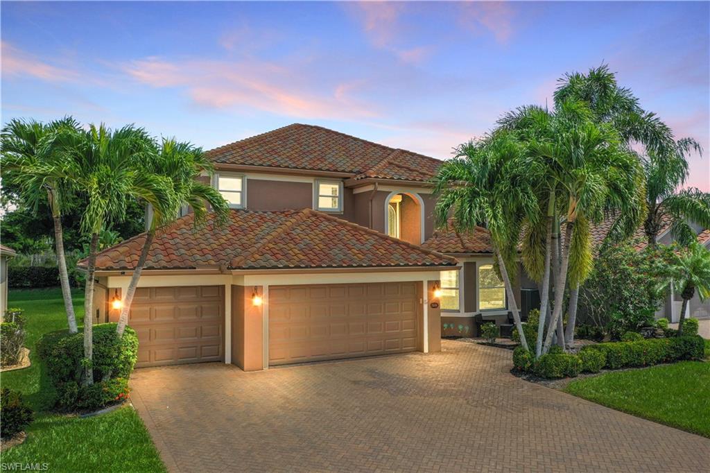 With nearly 3,000 square feet, five true bedrooms, three full baths, a loft area, a three car garage, and a private pool, this Oxford model offers the space today's families are searching for in Bella Terra.
Set on a quiet, tree-lined street, this popular floor plan was designed for real life. Formal living and dining rooms provide space for holidays and special occasions, while the open kitchen and family room create the perfect gathering place for everyday living. A first floor bedroom and full bath offer exceptional flexibility for guests, multigenerational living, or a private home office.
The kitchen features granite countertops, stainless steel appliances, ample cabinetry, and an open view into the family room so you're always part of the conversation. Tile flooring and luxury vinyl throughout the home provide a clean, modern look with easy maintenance.
Upstairs, the spacious primary suite includes a large walk-in closet and an ensuite bath with dual sinks, a soaking tub, and a separate walk-in shower. Three additional bedrooms and another full bath provide plenty of room for family and visitors.
Step outside to the screened lanai where the private pool becomes the centerpiece of your Florida lifestyle. Whether you're enjoying a quiet morning coffee, hosting weekend gatherings, or unwinding after a long day, this outdoor space offers the perfect setting to enjoy Southwest Florida living year-round.
Additional highlights include a newer roof (2019), air conditioners replaced in 2019, accordion shutters on the second floor and a location outside the flood zone for added peace of mind.
Residents of Bella Terra enjoy nearly 1,000 acres of lakes and preserves along with a resort-style clubhouse, pool and spa, fitness center, pickleball and tennis courts, inline skating rink, playground, volleyball, water aerobics, food truck nights, and a vibrant calendar of community events.