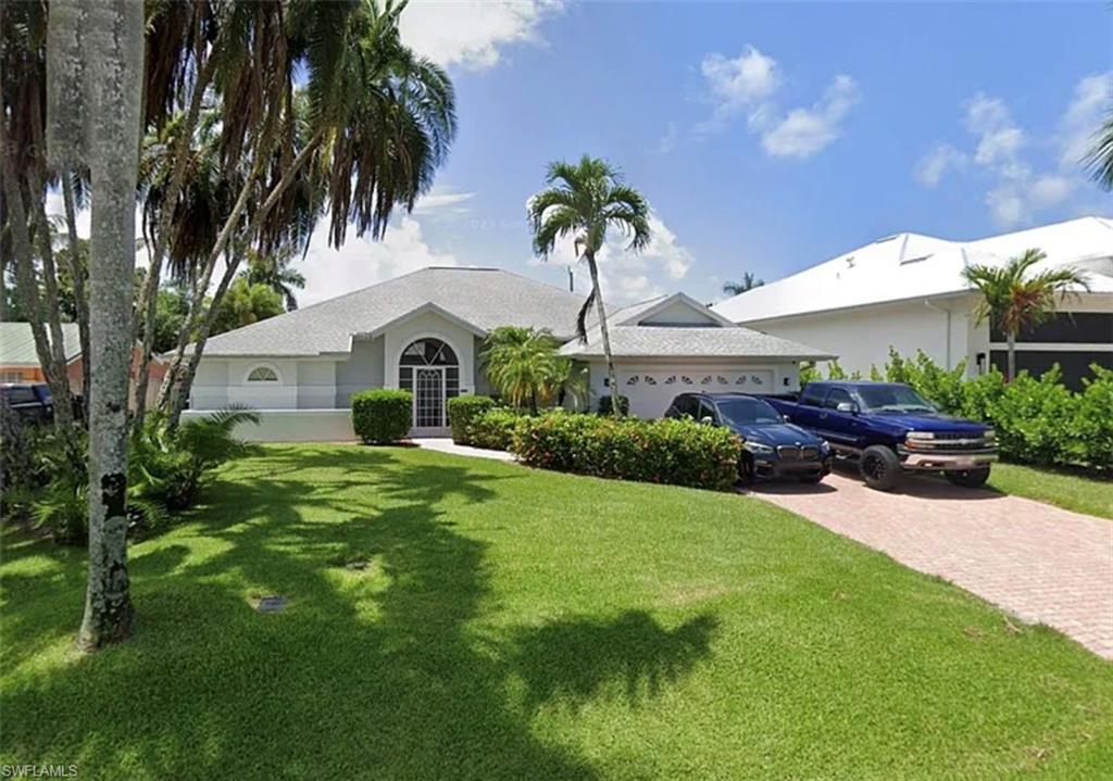 Available August 1st for an annual unfurnished lease, this beautifully maintained 4-bedroom, 3-bathroom pool home is located in the highly sought-after Sun Terrace neighborhood of Naples. Offering approximately 2,300 square feet of living space, this spacious single-story residence features a bright, open floor plan with both a formal living room and a separate family room, providing plenty of space for relaxing and entertaining. The well-appointed kitchen flows seamlessly into the main living areas, while the spacious primary suite offers a large walk-in closet and an oversized en-suite bathroom. Enjoy Florida living year-round in your private backyard featuring a heated pool, spa, and fully fenced yard for added privacy. Additional highlights include an inside laundry room, attached two-car garage, and an excellent location just minutes from Naples' white-sand beaches, downtown, premier shopping, dining, and entertainment. Lawn care and pool maintenance are included in the rent. Pets considered with owner approval.