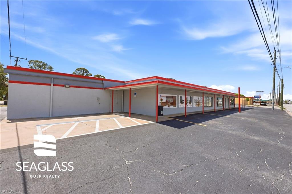 Exceptional opportunity to acquire a fully renovated commercial property located on the highly visible corner of Fowler Street and Katherine Street in Fort Myers. The property consists of a 6,200± square foot commercial building situated on approximately 0.46 acres and zoned CI (Commercial Intensive), allowing for a broad range of commercial uses including retail, office, medical, showroom, professional services, contractor operations, and warehouse/storage uses.

Originally constructed in 1955, the building underwent a complete top-to-bottom renovation in 2023, offering modernized interiors, updated finishes, and excellent functionality throughout. The property is currently owner occupied and configured into three potential units, creating flexibility for an owner-user, investor, or future multi-tenant occupancy. One suite includes approximately 1,140± square feet ideally suited for warehouse, storage, or light operational use with convenient rear access.

The site offers exceptional visibility and accessibility with approximately 163 feet of frontage on Fowler Street and 125 feet of frontage on Katherine Street. Positioned along a major commercial corridor with traffic counts exceeding 20,000 vehicles per day, the property benefits from outstanding signage exposure and strong daily traffic flow. Additional site features include ample on-site parking, multiple ingress and egress points, and a large fenced rear lot ideal for storage, fleet parking, outdoor operations, or additional functionality.

Conveniently located near Downtown Fort Myers, US-41, Colonial Boulevard, and Interstate 75, the property provides excellent connectivity throughout Southwest Florida and is surrounded by established residential neighborhoods, retail centers, office users, and commercial businesses. This move-in ready asset presents a rare opportunity to acquire a flexible-use commercial property in one of Fort Myers’ active commercial corridors.