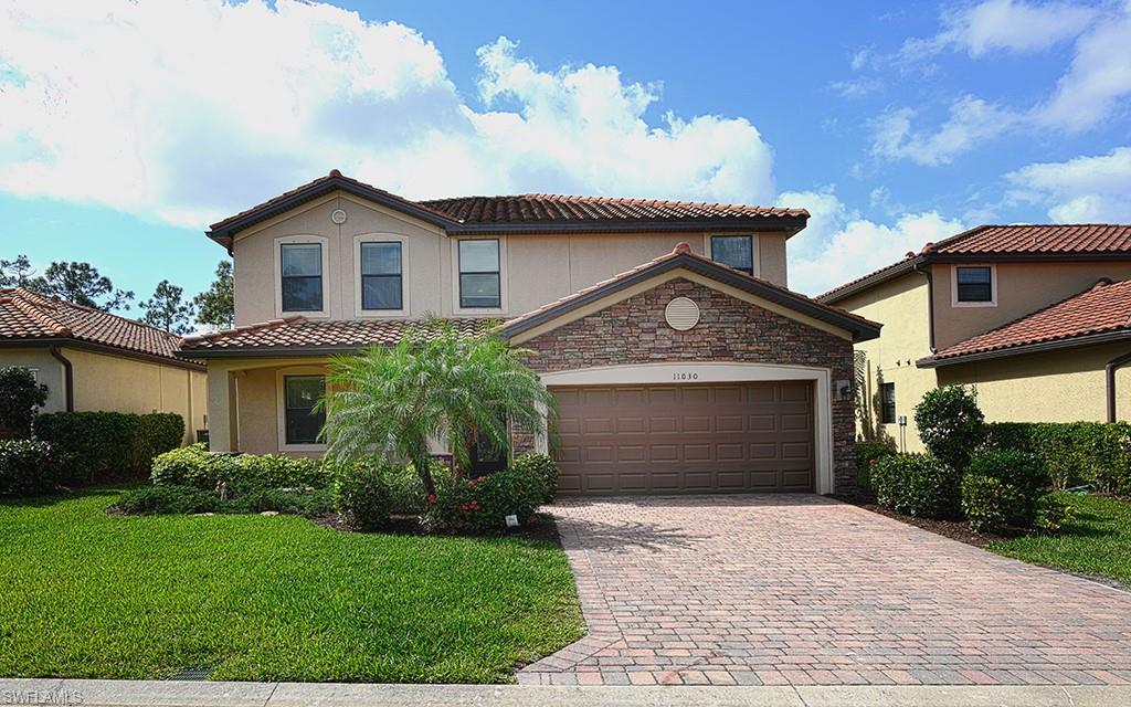 MOTIVATED SELLER! This home is now Priced below current Market Value! 715K. Rare Find ! Only Next GEN model on the market with 5 bedrooms and 3 1/2 baths in the Reflection Isles community. Next GEN is a home within a home that offers a separate entrance full kitchen living area a bedroom or multi use room a washer and dryer and a bathroom. Accommodate aging parents or young adults with a suite that provides a sense of independence . Main house has its own entrance with an open floor plan on the first floor of kitchen with island, stainless steel appliances, living room and dining room. Upstairs has a spacious loft with very large bedrooms with large closets and a Front Load washer and dryer . Enormous master bedroom size walk-in closet. Enjoy a oversize premium lot with southwest lake views. Soak in the sunset while relaxing in the extended lanai which overlooks the custom pool and spa. Multiple builder upgrades . Three car garage , low HOA fee which includes basic cable, internet and landscaping. Convenient location to RSW airport , shopping, entertainment and local hospital. Don't pass up this rare gem of the NEXT GENERATION home !