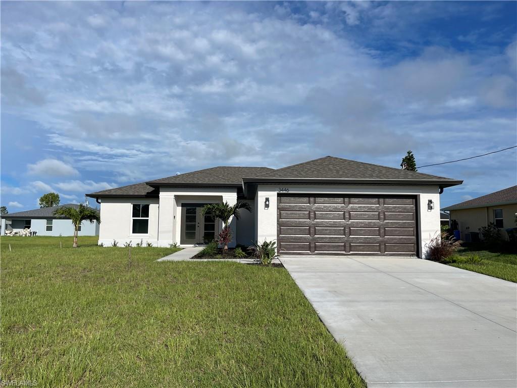 Newer home crafted by Kanopy Homes, boasts 1556 sqft of living space with 4 bedrooms and 2 full bathrooms. The kitchen is equipped with granite countertops, a 4-inch backsplash, stainless steel appliances, and stylish shaker-style cabinets. Enjoy the openness of the floor plan, highlighted by vaulted ceilings, wide colonial style baseboards and luxurious vinyl plank flooring throughout. Move-in ready, this property offers a compelling blend of modern amenities and thoughtful design. Pet's are considered with size and breed restrictions.