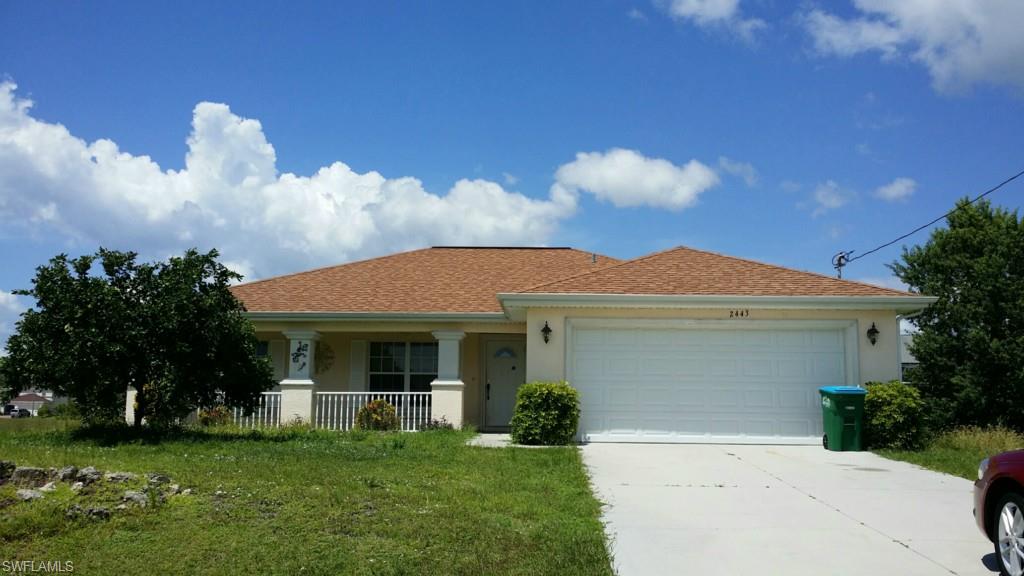 **Short Sale** 3 bedroom and 2 bathroom home in NW Cape Coral.  Close to Coral Oaks Golf Course.  Nice floor plan with wood laminate floors, neutral colors.  Nice size lanai and fenced yard.

 THIS IS A SHORT SALE AND SUBJECT TO EXISTING LENDERS APPROVAL AND MAY HAVE TIME CONSTRAINTS.