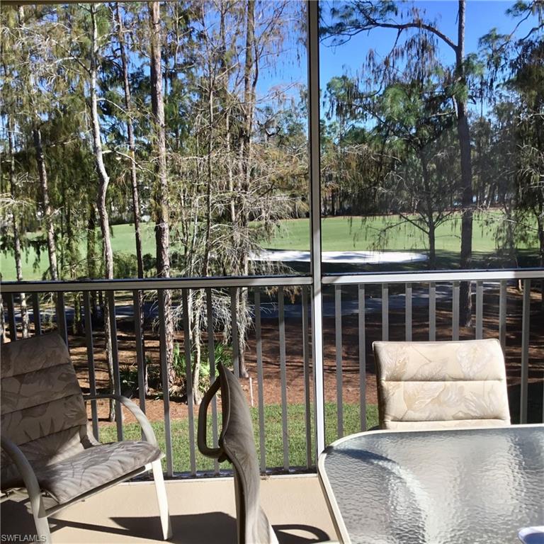 The Brighton model is the most popular and largest condominium offered in Vanderbilt Country Cub. This Brighton is beautifully decorated, move in ready and brags of the best view of the 11 green.   It is a second floor end unit that features 3 bedrooms and 2 full baths. Upgrades include new A/C in 2017 and Hot Water Tank in 2014. The kitchen features upgraded granite counter tops, back splash, breakfast bar and kitchen window sill. Living room, Dining room, Master and Guest bedrooms are carpeted. The large lanai with new screens over looks a beautiful pond and the newly designed and renovated golf course. Vanderbilt Country Club has a beautifully remodeled and expanded clubhouse, a new attended health and fitness center and the new Terrace Cafe for informal dining.  overlooking the community pool and tennis courts. Vanderbilt is a bundled golf and tennis community with a strong financial position and is an active social community.