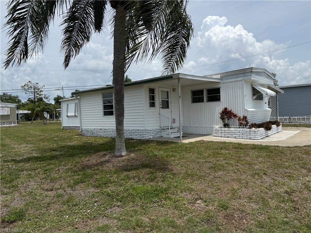 Located in the highly desirable 55+ community of Imperial Harbor, this charming manufactured home offers an incredible opportunity to enjoy the Southwest Florida lifestyle at an unbeatable price. Featuring 1,041 total sqft and 672 sqft of living area, this cozy and well-designed home includes a spacious enclosed lanai, perfect for relaxing, entertaining guests, or enjoying Florida’s beautiful weather year-round.
Best value! This property combines comfort, location, and potential in one of the most desirable areas of Bonita Springs. Conveniently located just minutes from stunning Gulf beaches, shopping centers, restaurants, Coconut Point, Promenade at Bonita Bay, grocery stores, medical facilities, and quick access to US-41 and I-75. Ideal for those seeking an active yet peaceful lifestyle in lsunny Southwest Florida.
Enjoy the charm of this friendly and well-established 55+ community while owning an affordable seasonal getaway or full-time residence. Water and sewer assessment to be assumed by buyer.
Don’t miss this fantastic opportunity to own a little piece of paradise in Bonita Springs!