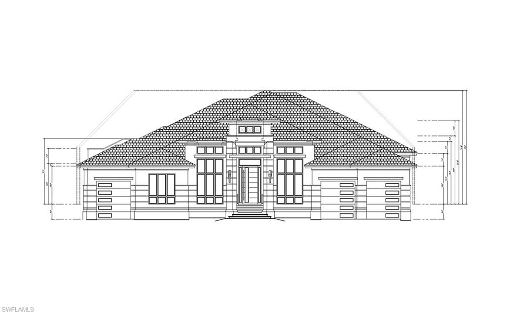 Upcoming new construction on the water by Borelli Construction of Naples.