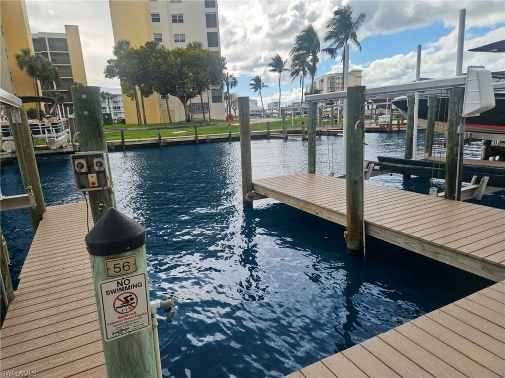 BOAT DOCK #56 AT CASA MARINA – DEEP-WATER ACCESS & CONVENIENT LOCATION. Secure a well-positioned boat slip in the desirable Casa Marina community on Bay Beach Lane, Fort Myers Beach. Dock #56 is ideally located within the marina, offering convenient access and excellent boating potential. Positioned along a deep-water channel, this slip allows for reliable navigation at both low and high tide, providing flexibility and ease for boaters. Its location within the marina offers a practical and accessible setting for day-to-day use. Enjoy quick access to Estero Bay’s calm waters or head directly out to the Gulf of Mexico. Nearby marinas are just minutes away for fuel, bait, and supplies. A great opportunity to own a functional and well-located dock in one of Fort Myers Beach’s most sought-after boating communities.
Note: Ownership is limited to Bay Beach Lane condominium owners.