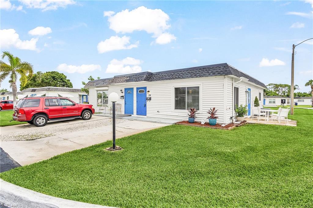 Like New Without the New Construction Price! Completely renovated from the studs out, this exceptional home in the desirable 55+ Orange Grove Condominium Community offers the perfect combination of quality, convenience, and affordability. Major upgrades include a new roof (2024), hurricane-impact windows, hurricane-rated front door, updated electrical and plumbing systems, new A/C (2025), new water heater (2025), beautiful 6" x 24" wood-look ceramic tile flooring throughout the main living areas, and new carpet in the bedrooms. The kitchen features a full suite of new LG ThinQ Wi-Fi-enabled smart appliances (2025). Updated shutters and countless interior improvements make this truly move-in ready. Enjoy the benefits of an exceptionally low HOA fee of just $70 per month, which includes lawn maintenance and landscaping. Located in a non-flood zone, helping keep ownership costs low. With virtually every major component replaced or upgraded, this home offers the feel of new construction without the wait."
Orange Grove Park is known for its peaceful atmosphere, affordable living, and active lifestyle, making it a popular choice for seasonal and year-round residents alike.
Conveniently located just minutes from shopping, dining, medical facilities, and everyday conveniences along Homestead Road and Lee Boulevard. Residents enjoy easy access to grocery stores, restaurants, golf courses, parks, and community activities, while downtown Fort Myers, RSW International Airport, and Southwest Florida beaches are all within a reasonable drive.
Whether you're looking for a winter retreat, full-time residence, or affordable Florida lifestyle, this move-in-ready home offers exceptional value in one of Lehigh Acres' most established active adult communities. Don't miss this opportunity to enjoy carefree living in sunny Southwest Florida