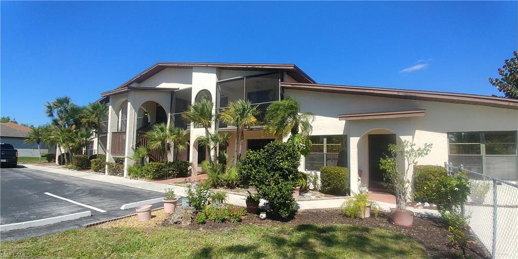 You will love this two bedroom two bath condo, located in central Cape Coral close to the Palmetto-Pine Country Club.  This a first floor unit in the Villa Pines condo complex which features a community pool. This is a great investment property or a perfect condo to make your home.