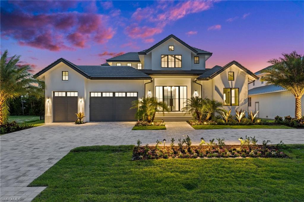 Waterside Builders presents this exceptional new construction home in the sought-after Park Shore community. Offering 5 bedrooms, 7 baths, and 5,181 sq. ft. of air-conditioned living space, this residence combines luxury design with quality craftsmanship throughout.

The open-concept layout features a spacious Great Room, a custom 5' x 14' kitchen island, and a temperature-controlled wine room. The first-floor Owner’s Suite is a private retreat with a spa-like bath showcasing premium finishes and a large custom closet. The Den/Fifth Bedroom provides flexibility for a home office or guest suite. Upstairs, a 22' x 22' bonus room allows for a second family room, media space, or game room, and is complemented by three additional bedrooms and a balcony overlooking the pool and providing amazing sunsets.

Enjoy 601 sq. ft. of covered outdoor living, complete with summer kitchen, island seating, and gas fireplace. The resort-style pool features a sun shelf, spa, fire bowls, and a private outdoor shower. Additional highlights include impact-resistant windows and doors, a generator, and the refined interiors of L Design Studio. This new construction home is complete and ready for immediate occupancy.

Park Shore is one of Naples’ premier waterfront communities, known for its private Gulf-front beach access, meandering Venetian Bay, and a mix of luxury homes and condominiums. Residents enjoy close proximity to the Venetian Village for waterfront dining and boutique shopping, Waterside Shops, and the cultural attractions of downtown Naples. Park Shore Beach membership is available, offering one of the most desirable coastal lifestyles in Naples.