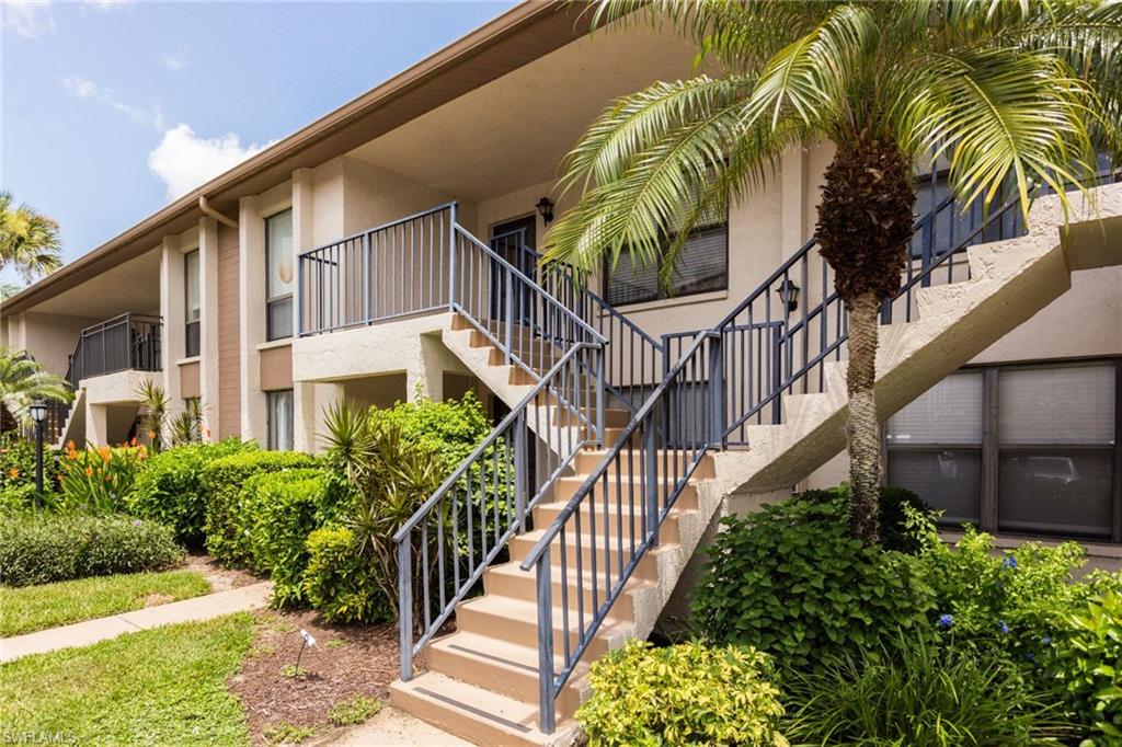Welcome to Paradise! Property has been Pre-Inspected! Excellent condition and well maintained move in ready condo 2bedrooms + den 2bath on 2nd floor. Lanai North exposure. All new stainless steel appliances and MAYTAG washer/dryer. Wood and tile flooring throughout, vaulted ceilings, with a rear screened balcony overlooking a beautiful and peaceful canal view. Laundry in residence.  The Abbey at Berkshire Village features 2 pools and cabana. Minutes to PUBLIX, banks, Suncoast Credit Union, Five Guys, MOE's, downtown, beaches, Golden Gate Community Park, and with quick and easy access to I-75 and all major traffic arteries in Naples location. You can be almost anywhere Naples has to offer in 10-15 minutes!
