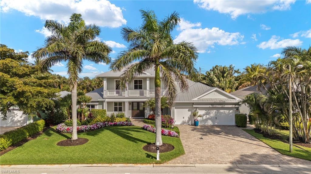 Welcome to 625 7th Avenue North in desirable Old Naples location just a short walk to the beach and downtown.
Enter this 4 Bedroom plus den/4.5 Bathroom newer construction house into a welcoming foyer opening to an expansive open-concept living floor.  Spacious living room with wall of glass opening out to private rear yard seamlessly blending indoor/outdoor living.  Lovely dining room complete with wet bar is ideal for entertaining.  True chef's eat-in kitchen replete with Thermador appliances including gas range, double ovens, white shaker cabinetry and oversized island.  Master suite overlooks private back yard, dual walk-in closets with custom built-ins and a spa-like bath with oversized walk-in shower, freestanding soaking tub, oversized double vanity and separate water closet.  Guest suite with en-suite bathroom plus access to outdoor living space.  Convenient first floor office ideal for today's work from home lifestyle plus full-sized laundry room and powder room.
Ascend to the second floor to a light and airy loft-like sitting room with beverage center.  Two additional guest suites each with en-suite baths and walk-in closets complete this floor.
Outdoor living space is truly a private sanctuary with a gorgeous pool and spa, sundeck, covered living/dining room with custom built-in outdoor kitchen ideal for year-round entertaining.  Grassy area perfect for dog lovers and play.
3-car attached garage with epoxy floor.  Easy walk to the gorgeous beach at the end of block and an easy walk, bike or golf cart ride to downtown Naples' 5th Avenue South and 3rd Street South renowned worldwide for its fine dining and shopping.  Easy access to Naples and Fort Myers airport.
Come enjoy the Naples lifestyle at this lovely in-town home.