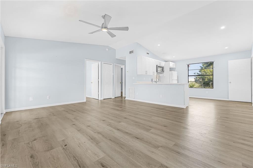 Best investment opportunity in Cape Coral! This well-maintained quadplex has been updated to the highest standards and is ideally located in the heart of Cape Coral near the hospital, shopping, dining, and public transportation.
Each unit has been thoughtfully renovated within the last few years, featuring updated kitchens, bathrooms, and flooring, along with desirable open-concept layouts. The upper units offer private walk-out balconies, while the lower units enjoy privacy fence in the backyard spaces for added privacy and outdoor living.
Major capital improvements have already been completed, including a new roof installed just three years ago, all AC systems replaced in 2023, new driveway completed last month, and new backflow preventers installed in 2024. The exterior staircases leading to the second-floor units were also recently rebuilt.
Situated on a rare triple lot, this property offers tremendous upside potential with nothing left to do but collect income. Whether you're expanding your portfolio or looking for a turnkey investment property, this quadplex is a must-see. Schedule your showing today!