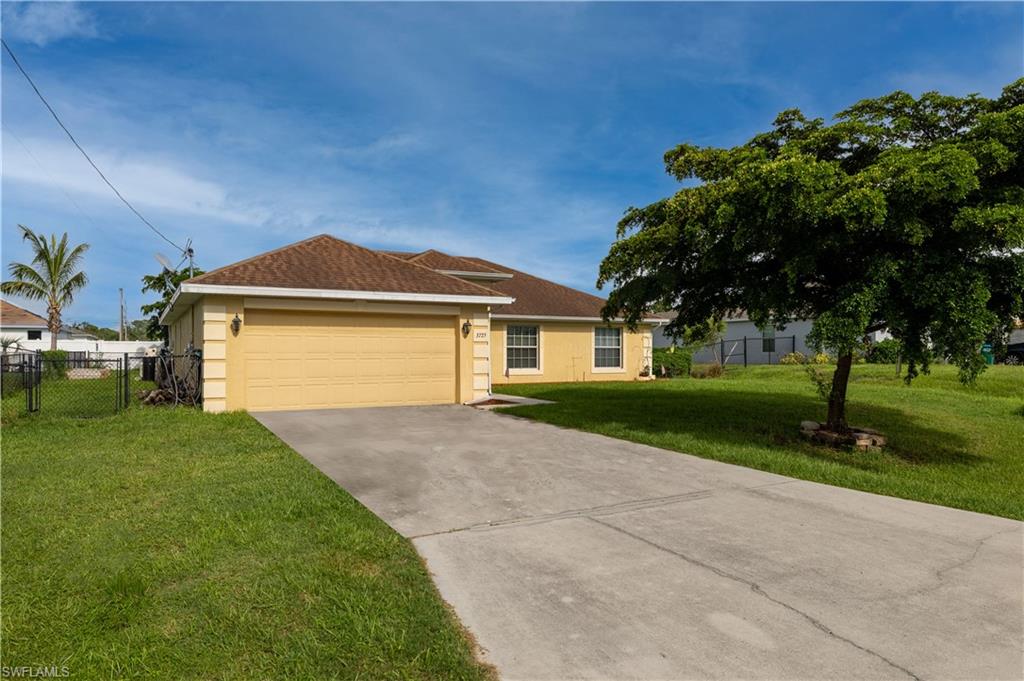 Welcome to this 4-bedroom, 2-bath gem in the sought-after Gator Circle, just walking distance from Island Coast High School and the brand-new Gator Trails Park. This home offers a true sense of spaciousness and comfort. The master suite has a sizable soaking tub, double sinks, and a separate toilet room. The indoor laundry room is spacious and functional, making chores a breeze. Step outside onto the beautiful screened lanai, a perfect space for relaxation and entertaining guests. The backyard is a true oasis, featuring a pool area, A BBQ area to grill and smoke your favorite meal, complete with a deck that's perfect for soaking in the breathtaking Cape Coral sunsets. Additionally, there's a shed that has been cleverly converted into a bar with air conditioning, offering an ideal spot for gathering and creating lasting memories with friends and family. 
This remarkable home offers the ideal blend of comfort, style, and convenience. With its prime location near schools, parks, and amenities, you'll find yourself at the heart of an active and vibrant community. Don't miss the chance to own this piece of paradise – schedule a showing today!
