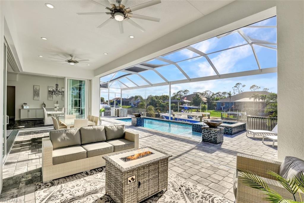Remarkably refined in every respect, this one of a kind recently constructed waterfront Gulf access home doesn’t come available very often in the highly sought after Surfside area. This well thought out and meticulously planned home has all the features that families and guests will admire. Upon the grande entry you’ll immediately appreciate the elegance, and readiness to entertain. Spend your days basking in the sun in the enviable resort style oversized swimming pool and spa with water features that provide the tropical ambiance. The luxurious master suite is pure serenity with a gracious entry into the spacious bath with walk through shower and well crafted closets, designed with the highest quality in mind. The kitchen area is designed with features to provide any chef full access, large counter tops and appealing appliances that blend in with your surroundings. For the boater, there’s a brand new dock with a 12,000 lb. boat lift ready to accommodate your craft and any adventure. There’s simply too much to mention in our description. Impact windows and doors, additional hurricane screen, electronic shades, There’s even a place for furry friends to take a bath. Schedule Today!