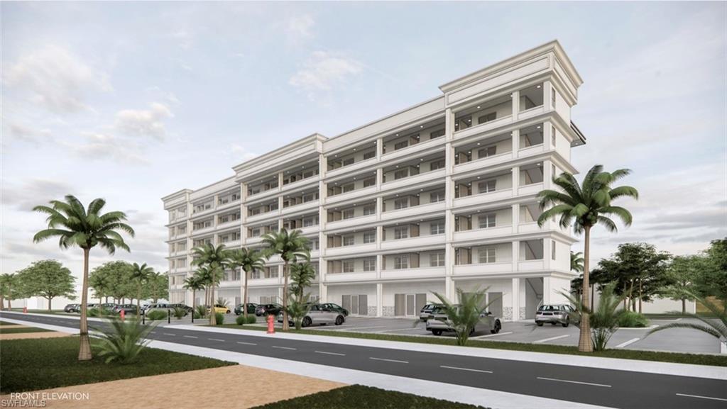 Located in the thriving South Cape Coral area. Entitled land with approved plans for a mixed-use development featuring workforce housing apartments and commercial space. This property is zoned C1 (confirm zoning for your uses). The project includes 70 workforce housing apartments and 8,300 square feet of versatile commercial space in a six story building. This property offers excellent access to public transportation, major highways, and local amenities, making it an attractive location for residents and commercial tenants. Deed-restricted under the Live Local Bill, requiring 40% of units to be rented to tenants earning less than 120% of the area median income (AMI). As of April 2024, Cape Coral's AMI is $88,800. Buyers have options: 1) Acquire the entitled lot ($1.65M) and building plans to build under their own contractor and financing 2) Use Curran Young and the current construction estimate we have. 60k sf x $200/sf = 12M. Specifications, features, and availability may be modified prior to contract with Curran Young. Property is currently undeveloped and not subject to any lease or rental agreements. Buyer is responsible for securing any future tenants or rental arrangements.