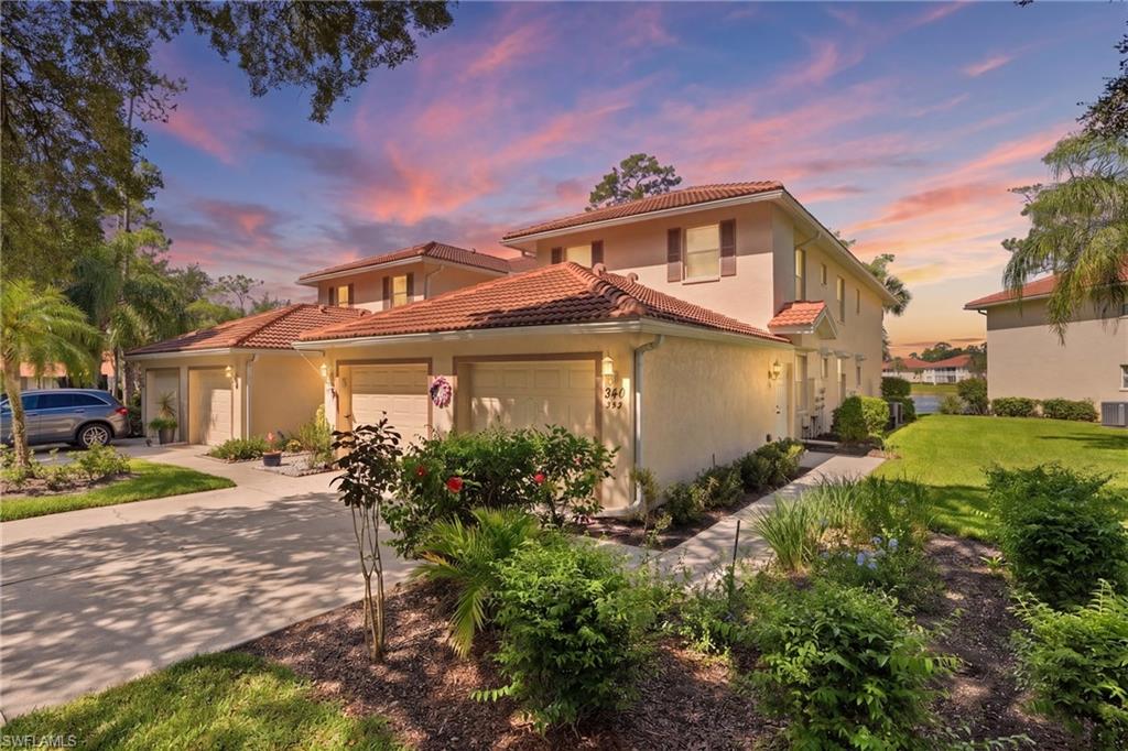 Located just 8 miles from Downtown Naples and the beautiful Gulf beaches, this upgraded first-floor coach home offers comfort, convenience, and relaxing long lake views in a desirable low-fee community.

Featuring 3 bedrooms, 2 bathrooms, and a 1-car attached garage, the home has been meticulously cared for and thoughtfully updated throughout. The spacious primary suite overlooks the water and includes an updated dual vanity cabinet, a large walk-in shower, and a generous walk-in custom closet.

The open living and dining areas create an inviting atmosphere, while the kitchen offers granite countertops, a breakfast area, built-in desk space, and plenty of functionality for everyday living. Additional highlights include crown molding, tile flooring throughout the entire home, electric hurricane shutters, an epoxy floor garage, and a built-in Murphy bed for added flexibility.

Step out onto the tiled lanai and enjoy peaceful waterfront views year-round. Whether you’re looking for a seasonal retreat or full-time residence, this move-in ready home is an excellent opportunity in one of Naples’ most convenient locations.

Schedule your private showing today!