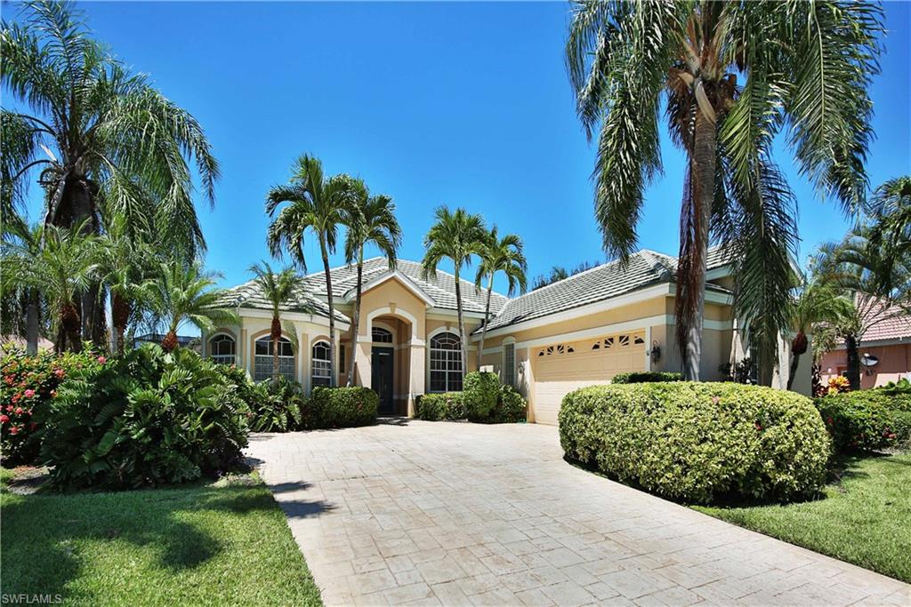 Fantastic sailboat access 3 bedroom 2.5 bath plus den 2 car garage pool/spa home located in Cape Harbour. This home boasts almost 3000sf of living area, large kitchen with solid surface countertops, and stainless appliances, huge living area with high ceilings, tile in all living areas, spacious master bedroom with sitting area and tray ceilings, large master bath with jacuzzi tub, walk around shower, generous sized guest bedrooms, loads of outdoor living area with heated pool and spa, pavered lanai area, 2 docks, lush landscaping, tile roof, stamped driveway, great amenities, low HOA fees, and so much more. Close to Restaurants, Shopping, Marina, parks and so much more!