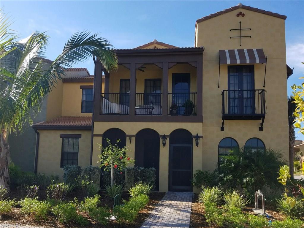 Outstanding 1st floor Turnkey (Negotiable) New San Fernando Flat (Corner Unit) on a Quad with gorgeous lake view. (No stairs to climb!) Light & Bright.  Everything is NEW including ALL furniture, window treatments & furnishings.  Kitchen has upgraded cabinets, granite, new lighting & tile along with stainless steel appliances. Laundry Room w/washer & dryer, Attached Garage. Master Bed & Bath is beautifully decorated. Newly added screen enclosure to front porch.  Seating area looking out at lake is breath taking.  Home comes with semi private Quad pool and park area for Quad residents only. Short walk to the Village Center and Amenities which include Full Service Concierge, Resort style tropical pool overlooking lake, Private Cabanas, Beautiful waterfalls, Lap pool, Water play area, Tiki Bar, Bistro, Fitness Center, Theatre, Cafe, Ice Cream Parlor, Full Service Spa, Volleyball, Bocce, Fishing Pier and much more. Don't pass up this opportunity to own a brand new home in the 9 year award winning Paseo.