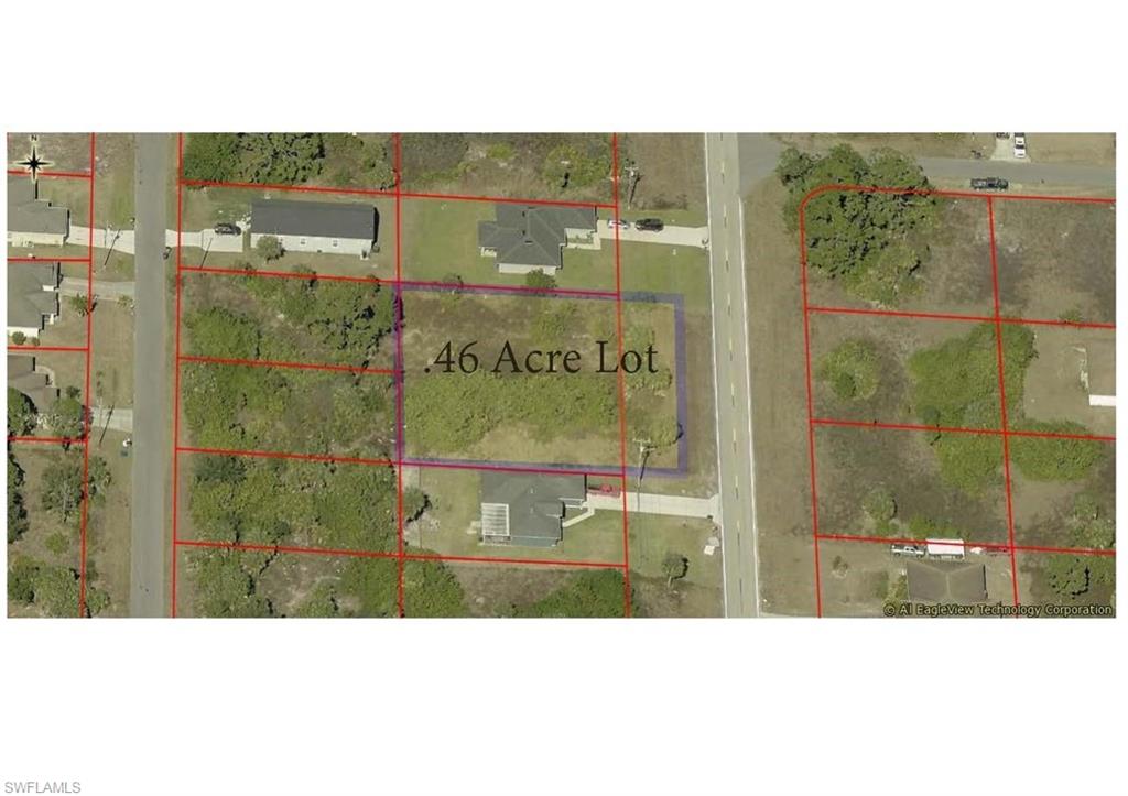 Beautiful .46 acre lot ready for your new home.  May be possible to  subdivide for 2 home sights.  Close to schools, shopping and all conveniences.  Short drive to Beautiful Gulf Coast beaches, Fort Myers, Naples and RSW International airport.