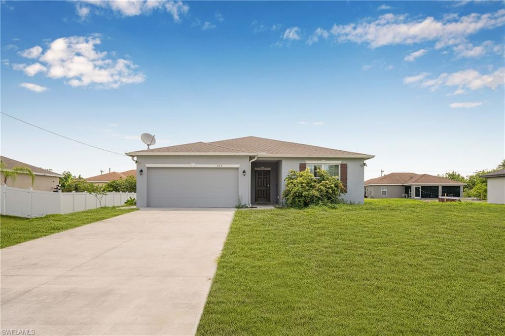 Welcome to this stunning 4-bedroom, 3-bathroom home, perfectly situated just 4 minutes from State Road 82 and only 10 miles from Southwest Florida International Airport. Combining comfort, convenience, and modern living, this property offers an ideal location for commuters, frequent travelers, and growing families alike.

From the moment you step inside, you'll appreciate the thoughtfully designed open-concept floor plan that creates a seamless flow between the living, dining, and kitchen areas—perfect for both everyday living and entertaining. The spacious layout is complemented by generously sized bedrooms, providing comfort and flexibility for family members, guests, or a dedicated home office.

A standout feature of this home is the whole-house reverse osmosis water purification system, delivering clean, purified water throughout the entire property and eliminating the concerns often associated with well water systems.

Designed with versatility in mind, the home's 4-bedroom, 3-bathroom layout is ideal for large families, multigenerational living, or accommodating in-laws while still offering privacy and personal space for everyone.

Whether you're looking for room to grow, space to gather, or a home that supports your lifestyle, this exceptional property offers it all.