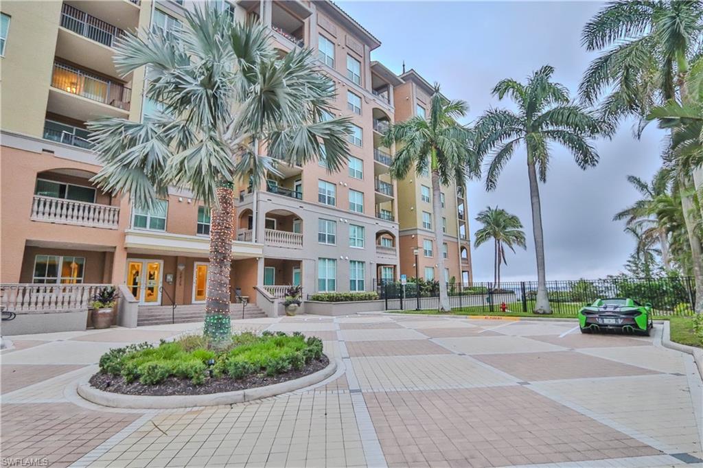 This stunning new listing on the first floor of a waterfront mid-rise building offers exceptional living with nearly 700 square feet of space. The property features highest-end upgrades, including elegant travertine flooring and granite accents throughout. It boasts modern track lighting and upgraded fans and fixtures, enhancing the ambiance. The kitchen is equipped with stainless steel appliances, tiled backsplash, all granite counters and even includes a custom-built bar area off the dining space. The one-bedroom, one-and-a-half-bath layout provides a comfortable and functional waterfront living experience with 2 garage spaces and private storage, complemented by a generously sized walk-in closet. A perfect blend of luxury and convenience awaits! Available for ANNUAL LEASE ($1695/MO) OR SEASONAL LEASE ($3,200/MO) for upcoming 2027 Season.