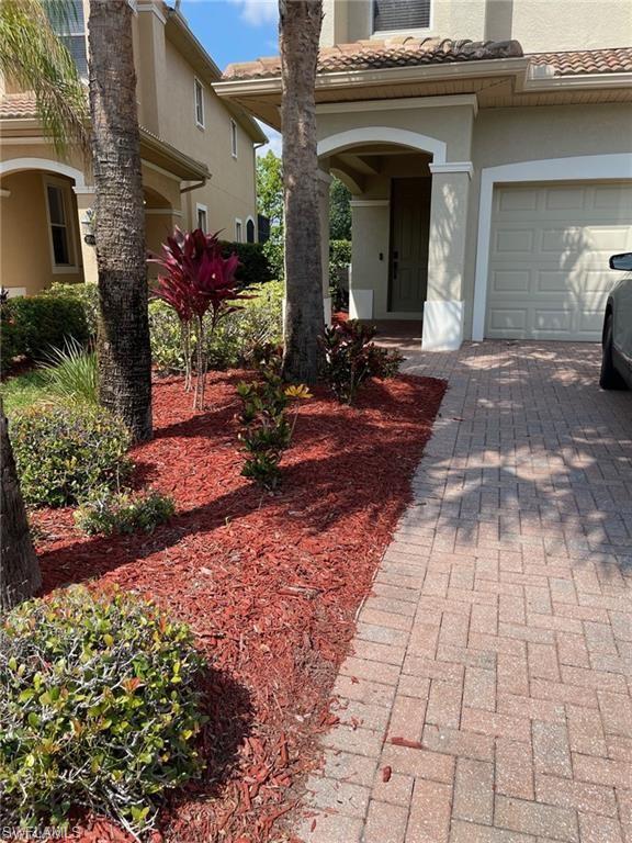 Short-Term Rental – Available off-season with a 30 days minimum rental. Jan, Feb, March and April 2027 are not available. Beautiful, newly furnished turnkey townhome located on the lake! This spacious home features 3 bedrooms, 2.5 bathrooms, plus a large loft, with over 2,200 square feet under air. The master bedroom offers a king-size bed, while the two guest bedrooms each include a queen bed. The kitchen is equipped with wood cabinetry, granite countertops, and upgraded stainless steel appliances. Tile flooring runs throughout the downstairs area, with wood-look flooring upstairs. Impeccably clean and beautifully maintained, this townhome includes an extended lanai with a stunning lake view — perfect for relaxing and enjoying Florida living. Conveniently located within walking distance to the clubhouse and resort-style amenities in the highly sought-after community of Bella Terra. Enjoy access to a large pool and spa, tennis and pickleball courts, bocce ball, fitness center, soccer field, skating rink, basketball and volleyball courts, and more. Rental Rate Includes: Wi-Fi, basic cable TV. Water and electricity are not included. Please Note: Small pets may be accepted with extra deposit. This is a non smoking property. The master closet will be locked, but two wardrobes are provided for tenant's use.