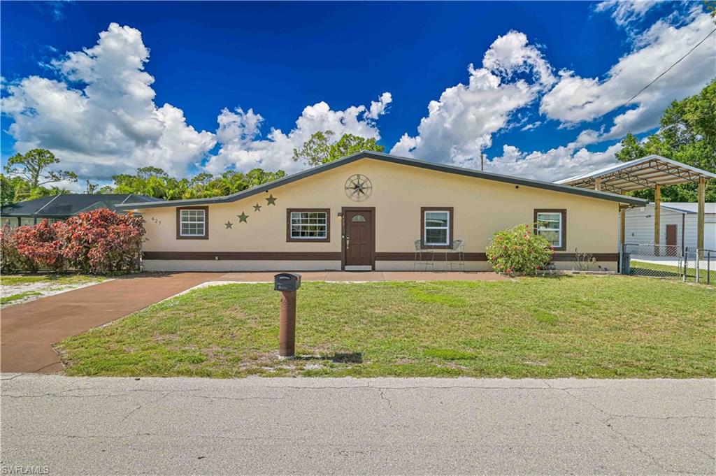 Must-See North Fort Myers Estate on a Half Acre!

This beautifully remodeled property offers the perfect combination of luxury, space, and functionality. Situated on a spacious half-acre lot in North Fort Myers, this impressive home features custom cabinetry, stunning granite countertops, an electric fireplace, a formal dining room, and a convenient inside laundry room.

The oversized primary suite measures 21' x 15', providing a true retreat, while the luxurious primary bathroom (14' x 15') includes an incredible 11' x 11' walk-in closet.

Step outside and enjoy Florida living at its finest with a screened-in pool and an expansive 27' x 31' pavilion complete with an outdoor kitchen, perfect for entertaining family and friends.

For hobbyists, car enthusiasts, business owners, or anyone needing extra storage, this property is unmatched:

20' x 50' x 18' Pole Barn with 50-amp power
Detached 3-car steel garage
9,000 lb vehicle lift
14' x 30' shed
Additional 10' x 16' shed

With abundant space for vehicles, boats, RVs, equipment, and recreational toys, this one-of-a-kind property offers endless possibilities. Properties with this level of amenities and storage are hard to find. Schedule your private showing today!