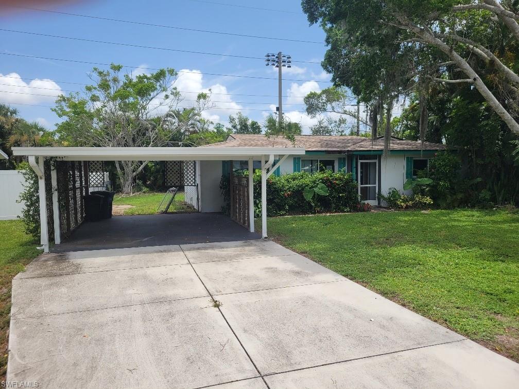 OPPORTUNITY KNOCKS on this 3BR/2BA home in South Fort Myers! "Old Style-Quaint" Florida living with split bedrooms, 2 Baths, Covered Carport, Screen-enclosed back porch and spacious back yard great for entertaining and relaxing! Don't delay-SCHEDULE a SHOWING TODAY!