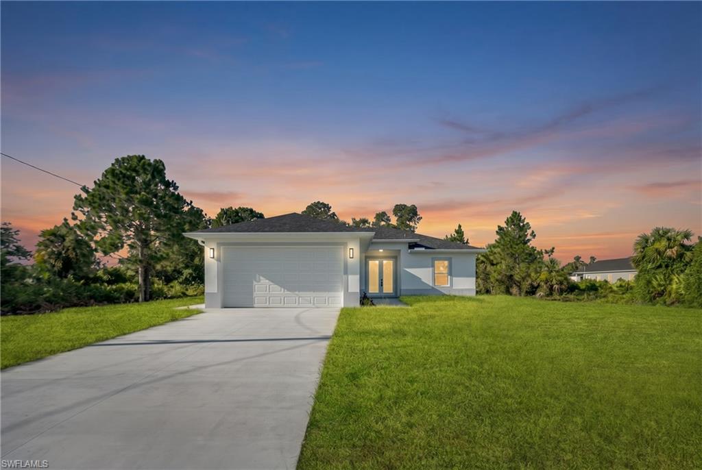 Welcome to this beautifully crafted new construction home featuring 3 bedrooms and 2 bathrooms in one of the area's most desirable locations. Designed with both style and functionality in mind, this home offers an open-concept layout with elegant porcelain tile flooring throughout, stunning quartz countertops, and quality finishes that create a modern, inviting atmosphere.

Conveniently located just 2.3 miles from Mirror Lakes Elementary School, 1.9 miles from East Lee County High School, 2.8 miles from nearby grocery stores and gas stations, and only 3.9 miles from State Road 82, you'll enjoy easy access to schools, shopping, dining, and major commuting routes while still experiencing the comfort of a peaceful neighborhood.

Whether you're a first-time homebuyer, growing family, or investor, this move-in-ready home offers the perfect blend of modern living and everyday convenience. Schedule your private showing today and discover everything this exceptional property has to offer!