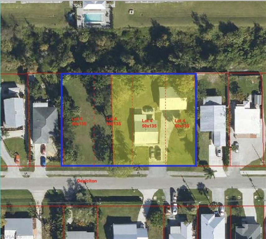 Single family home 2 Bed 1 bath with a 2 car detached garage on 0.40 acres, property includes 0.24 lot next door that combined to 0.64. Tenant in place until November 2026
You can splt the property in 4 lots to build 4 single family homes or 2 bigger homes.
Lots of posibilites in the fastest growing area in Naples, close to Botanical gardens, Celebration Park, Sugden Regional and much much ore.