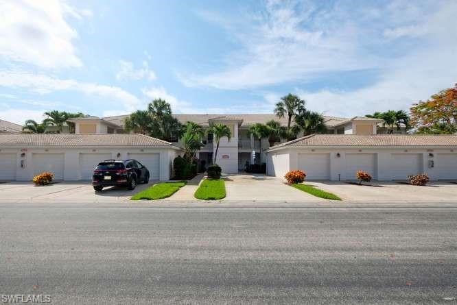 Lovely Social Garden Home.  This is an end unit with beautiful views of the lake and golf course.  You'll enjoy your morning coffee with lots of light and sunshine in an eat in kitchen, or on the large lanai.  This home has many improvements, including Newer air conditioner and hot water heater installed in November 2012, New Maytag washer 2018, stainless steel kitchen appliances 2014, disposal 2019, and all custom office cabinets and countertops in 2019.  This is the Dresden model, waiting for a new owner. Easy care tile floors complete this garden home located in the huntington section of Legends, with   Lots of guest parking, as well as l car garage.