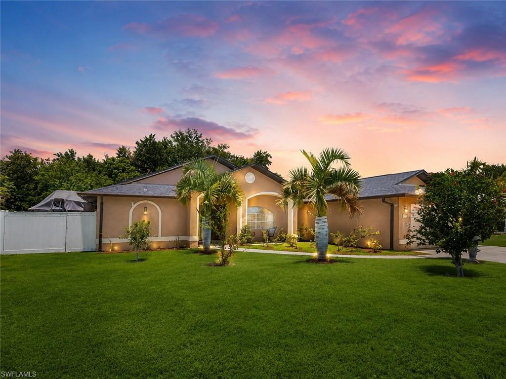 Beautifully remodeled 3-bedroom, 2-bath home offering modern updates, exceptional energy efficiency, and a highly convenient Cape Coral location.

Professionally renovated just two years ago, this home features a thoughtfully redesigned floor plan with an open-concept living area centered around a stunning oversized kitchen island—perfect for entertaining family and friends. The spacious kitchen also includes abundant cabinetry, newer appliances, and a large walk-in pantry accented by stylish barn doors.

Both bathrooms have been completely remodeled with contemporary finishes, while updated flooring throughout the home creates a clean, cohesive upscale feel.

One of the home’s most valuable features is its fully paid-off solar panel system, which will be paid in full by the seller at closing. Enjoy the benefits of dramatically reduced utility costs and the potential for a near-zero electric bill for years to come.

Outdoor living is equally impressive, featuring a spacious covered and screened lanai overlooking a large fenced backyard with plenty of room for pets, play, gardening, or future outdoor enhancements. A detached backyard shed provides additional flexibility for a hobby room, workshop, storage, or personal retreat.

Ideally situated near Cape Coral Hospital, Caloosa Elementary and Middle Schools, and just minutes from shopping, dining, and everyday conveniences along the Del Prado Boulevard and Pine Island Road corridors. Commuters will appreciate the quick access to Downtown Fort Myers via Hancock Bridge Parkway.

Combining extensive recent upgrades, energy-efficient living, flexible outdoor space, and an outstanding location, this move-in-ready home offers exceptional value and Florida living at its finest.