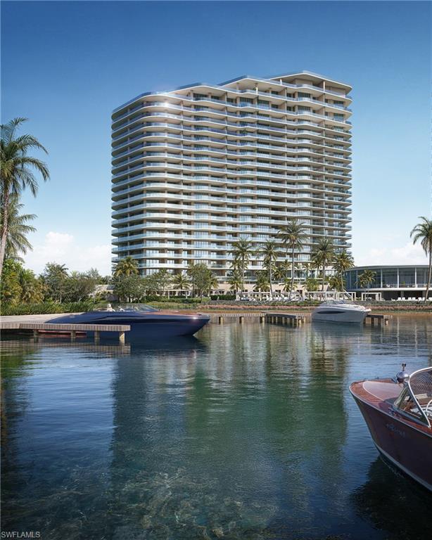 Nestled along the serene shores of Estero Bay in Southwest Florida, situated within 500 acres of lush lands and unobstructed views of Estero Bay and the Gulf of Mexico. The Ritz-Carlton Residences, Estero Bay stands as a testament to luxury living at its finest. Stretching majestically across the waterfront, this unparalleled development will consist of two 22-story striking towers developed by London Bay Development Group and slated for occupancy in 2027. With a total of 224 residences, every detail has been meticulously crafted to provide the epitome of comfort and elegance. Residences range from 2,628 to 3,885 square feet, including two-, three- and four-bedrooms plus a den. As you step into this exclusive enclave, you are greeted by a sense of tranquility and sophistication. Residents are treated to a myriad of amenities, including a sports simulator room, theater, teen and kids club, a luxurious beauty salon and spa, 24-hour concierge, bellman, and valet services. A wellness center with state-of-the-art fitness equipment, a yoga and Pilates studio, a private training section, and locker rooms with steam and sauna. Where indulgence and relaxation converge seamlessly. Enjoy direct access to Saltleaf featuring a 72-boat slip marina, a new 18-hole championship golf course, a 9-hole short course, tennis, pickleball, and a 5-star restaurant. Enjoy the Sunset Lounge, private dining room, and daily continental breakfast at the Sports and News Cafe. Experience waterfront living at its finest, where every sunset marks the beginning of another unforgettable day in paradise where luxury meets coastal splendor.
