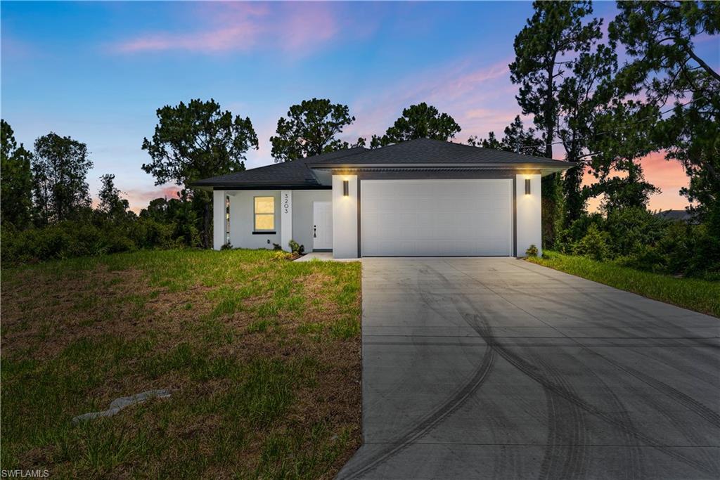 Brand-New Construction Home in Lehigh Acres Offering Incredible Value and a Prime Location.

Welcome to this beautifully designed brand-new 3 bedroom, 2 bathroom home that offers the perfect combination of space, modern finishes, and affordability. Whether you are a first-time homebuyer, growing family, or simply looking for a move-in ready home with excellent value, this property is a must-see.

Step inside and immediately appreciate the bright open-concept layout designed for both everyday living and entertaining. The spacious living and dining areas flow seamlessly into the modern kitchen, featuring a large center island, sleek cabinetry, and ample counter space, creating the ideal space for hosting guests or spending time with family.

The split-bedroom floor plan provides added privacy and functionality. The primary suite offers a spacious retreat complete with a walk-in closet and private bathroom, while the additional bedrooms are generously sized and perfect for children, guests, or even a home office.

Outside, enjoy a large backyard with endless possibilities. There is plenty of room for pets, outdoor entertaining, gardening, or future additions, adding even more value to this already impressive property.

Location is one of the standout features of this home. Conveniently situated on a quiet dead-end road with easy access to Sunshine Blvd N and just minutes from Lee Blvd, you will enjoy quick access to shopping, dining, schools, and major roadways while still enjoying the peaceful feel of a residential neighborhood.

If you are searching for affordable new construction in Lehigh Acres with modern finishes, excellent square footage, and a highly convenient location, this home checks all the boxes.
