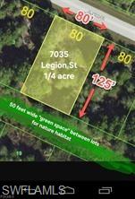 10 MINUTES FROM BEACH!!!! Discover your dream homesite just minutes from world-renowned beaches! This pristine piece of land features a 50 ft green space, with easy access to nearby boar ramps, restaurants, shops and fishing piers. Easily access the Cape Haze Trail which is an 8 mile walking/bike path all the way to Boca Grande Causeway!! Your coastal lifestyle awaits!