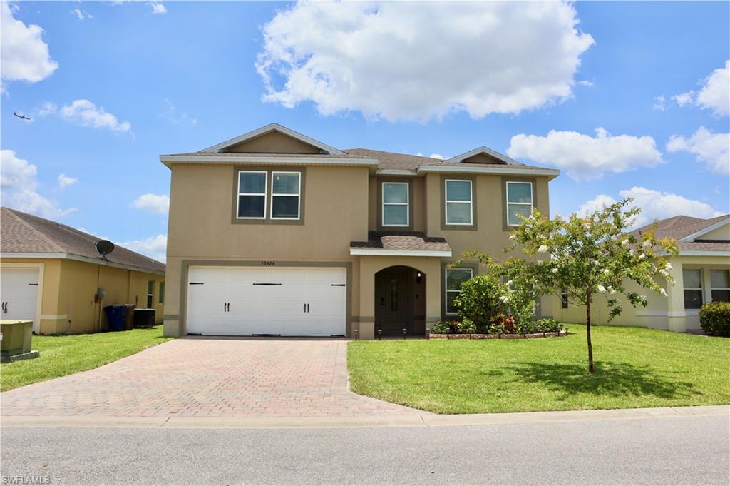 Don't miss your opportunity to call this stunning and spacious 2 story home your own! This home has just over 3,000 sq ft and features 5 bedrooms and 3 full bathrooms. When you walk in you are sure to be wowed by the open great room with fresh paint and new crown molding. Upstairs you will find 4 of the bedrooms, including the master suite and a bonus living area as well. No need to worry about high energy bills with this home, all of the windows are energy efficient and a brand new solar fan was installed in the attic to help keep the house cool and cut down on energy costs. There is plenty of space for everyone. The backyard was recently fenced in to keep your kids and fur babies safe as they play outside. Located in Marblebrook you will find that this is a quiet neighborhood with low monthly HOA fees that includes a community pool and playground area.