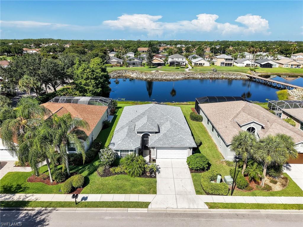 Welcome to this beautifully maintained 3-bedroom, 2-bath home, perfectly positioned on one of Stoneybrook's most desirable lots with breathtaking long lake and golf course views. Featuring a brand-new roof, this move-in ready residence offers the perfect combination of value, comfort, and the Southwest Florida lifestyle. Inside, the bright, open floor plan seamlessly connects the kitchen, dining, and living areas, while expansive sliding glass doors showcase the spectacular view beyond. The extended screened lanai provides the ideal setting to enjoy peaceful mornings, stunning sunset skies, and year-round outdoor living overlooking the golf course and sparkling lake.

Stoneybrook is one of Estero's best values, offering resort-style amenities with low HOA fees, including a public championship golf course with no mandatory membership, resort-style pool and spa, lap pool, fitness center, tennis, pickleball, bocce, basketball, volleyball, playground, baseball field, and an active social calendar. Ideally located in the heart of Estero, you're just minutes from Coconut Point, Miromar Outlets, Gulf Coast Town Center, Hertz Arena, Florida Gulf Coast University, RSW International Airport, I-75, and Southwest Florida's beautiful Gulf beaches. Whether you're searching for a full-time residence, seasonal escape, or investment opportunity, this exceptional home combines an unbeatable view, major recent updates, and one of the area's most convenient locations.