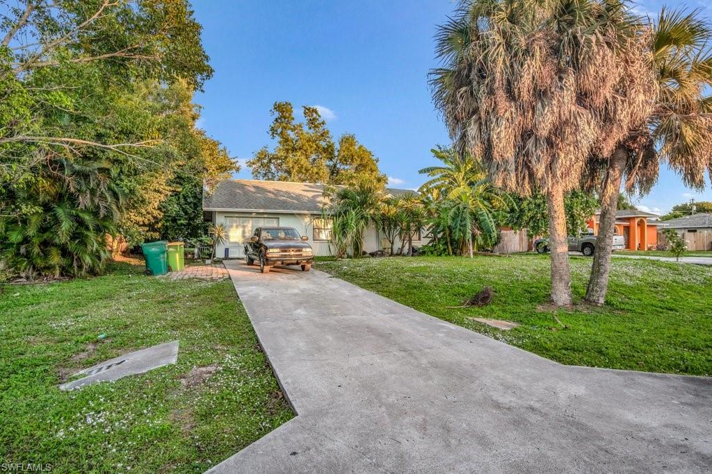 This concrete block built 3 Bedroom / 2 bath / 1 car garage single family home is located in the heart of Golden Gate. Plenty of room in the back yard for a pool, tiki or for parking a trailer, boat or RV. 12 other similar homes are being sold in the same area, great for investors on all 13 homes or sold individually.  These homes are full of potential, very affordable with todays interest rate. Don’t wait as these homes will not last.