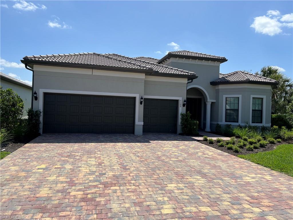 Fabulous NEWER HOME in the gorgeous sought after golf community of Greyhawk! UNFURMISHED ANNUAL RENTAL. The PINNACLE open floor plan offers just under 2500 square feet with 3 SPACIOUS bedrooms PLUS a den, quartz kitchen island with plenty of cabinetry, and a 3 CAR-GARAGE. This home backs to a lake, just steps from the Clubhouse. This home comes with the SOCIAL MEMBERSHIP (transfer fee) which allows you to enjoy all the amenities Greyhawk at Gulf Club of The Everglades has to offer, a resort style pool, restaurant and bar, fitness center, tennis and picket ball courts, and golf from May-October. Live the luxury resort-style lifestyle you've always dreamed of! Available AUGUST 2026.