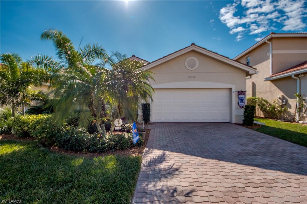 Hanging out poolside, watching stunning picturesque sunsets over the water with a thriving natural preserve as a background is what you are offered here in Botanica Lakes all from the comfort of your next home. From the moment you pull in and see the mature lush landscape, to the feeling you get as you step through the front foyer you will know right away this is the place for you. With plenty of room for entertaining or cooking this kitchen has large granite countertops and all new GE appliances. Speaking of new, ducts were cleaned and A/C coils replaced, system serviced and an added air sanitizing U/V light are a just few features to mention along with tile laid diagonally throughout the main living and wet areas, crown molding stretching from corner to corner, and an master's suite optimized for comfort. Masters suite has two large walk-in closets, a bathroom with his and her vanity sinks and a large soaking tub and separate walk in shower. Botanica Lakes is located off of Treeline in the heart of Fort Myers near RSW, FGCU, Jet Blue Park ( home of Boston Red Sox training ) and with quick access to I-75 and short drive to Florida's pristine beaches.