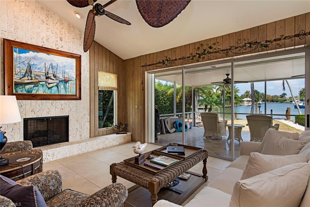 L.2199 - Spectacular long water views of intersecting canal so there is no home directly across from this property!  This is a boater's delight and the ideal location for a brand new home to be built, or just enjoy the beachy, charming 70's bungalow and pool with it's expansive water views, while you plan your dream home. Being sold and priced as a DIRECT GULF ACCESS VACANT LOT, with gorgeous, long water views. Excellent t rental opportunity as well! Lot is 1/3 acre 101' x 161' A rare occurrence in the sought-after neighborhood of Aqualane Shores. Bike or walk to the beach, Third Street's upscale shopping, dining and galleries. Enjoy all that Naples is known for here in this classic slice of Naples charm!