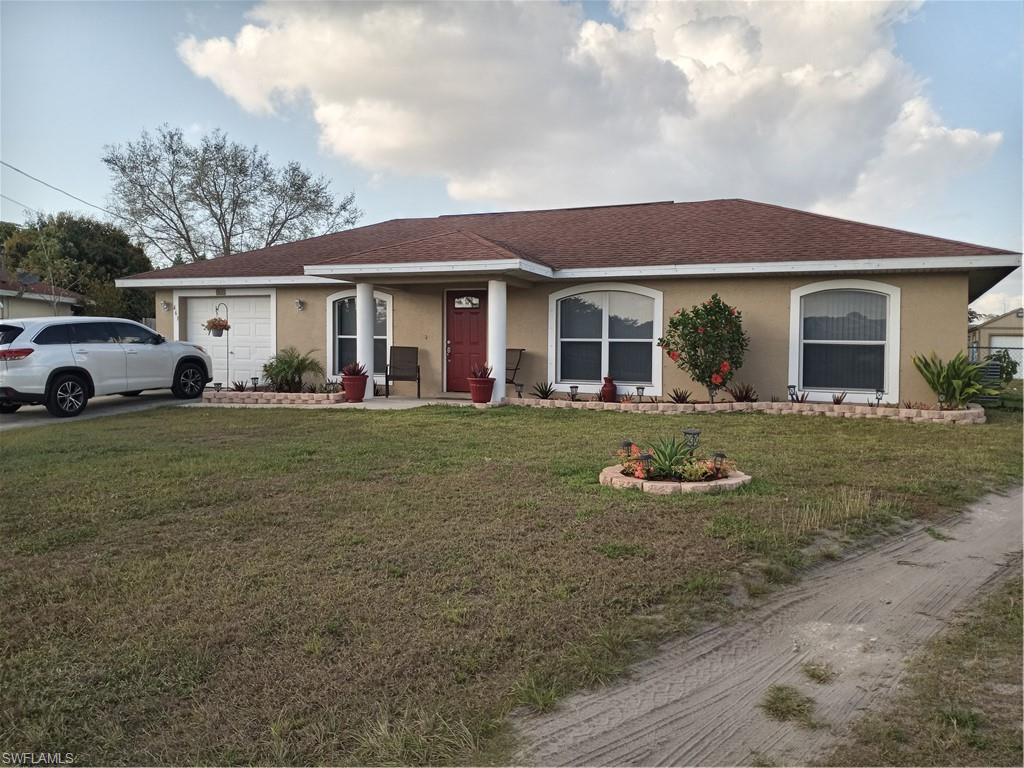 Well Located Property in a desired area, this 3/2 house with an in-laws room sits an oversize lot offering enough space to build a pool. It has city water and a sewer, and a huge lanai with a built-in grill to enjoy a beautiful Florida afternoon. The house has a gas system with a water heater, stove, and dryer hook-up ( $ 8,000.00 average cost).