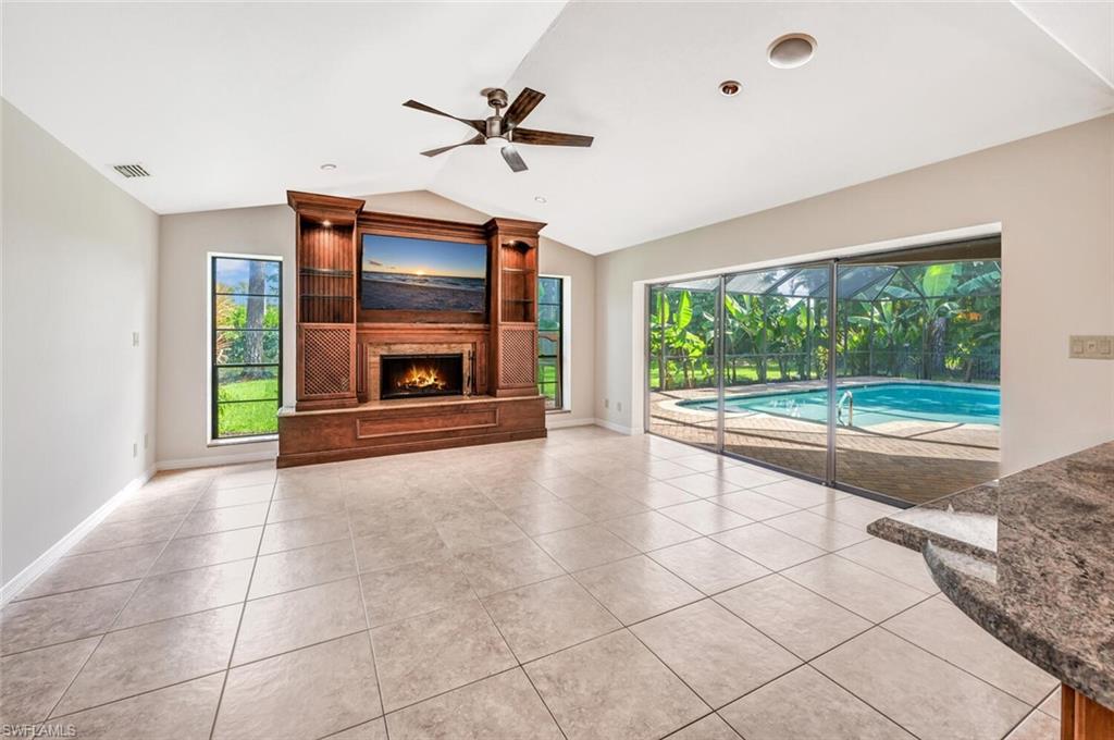 Welcome to this stunning 3-bedroom, 2-bathroom single-family pool home, nestled in a highly sought-after golf community (optional membership). This residence boasts a spacious and versatile loft room, perfect for a home office. The open-concept kitchen and family room are ideal for both entertaining and everyday living, featuring modern finishes and ample natural light.

The split floor plan ensures privacy, with the primary suite situated away from the other bedrooms. Recent updates include a newer roof, brand new carpet and paint throughout, and a newly screened lanai, offering the perfect spot to enjoy the beautiful backyard and sparkling pool. The large backyard provides plenty of space for outdoor activities and relaxation.

Additional highlights include a dedicated laundry room, making household chores a breeze. Enjoy the community's amenities and the convenience of nearby shopping, dining, and top-rated schools. This home is move-in ready and waiting for you to make it your own. Don’t miss out on this fantastic opportunity to live in paradise!